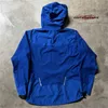 Diseñador de marca Jackets de primavera bordada chaqueta azul empn