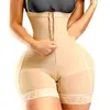 Taille Tummy Shaper Afrulia hohe Kompression enganträgs Kleidung Sanduhr Schlanke Figur Forming Taillenhebedocke Faja Kolumbien Q240509