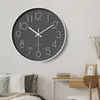 Wanduhren neue nordische Uhr moderne minimalistische kreisförmige Dekoration Wohnzimmer Mechanischer Quarz Stille Retro Q240509