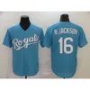 Baseball Jerseys Jogging Vêtements Jersey Royal Team Fan Elite Edition Royals 16 # B.Jackson