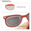 Occhiali da sole Ultem UltraLight Girls Glass Porized Clip sulla lente Childrens ovali Uv400 Boys Frame Q240410