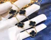Classic Fashion 4 Leaf Clover Bracelets Bracelets Brangle Chain 18k Gold Agate Shell Motherofpearl для Womengirls Linkd1to A197463853