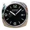 Zegary ścienne luksusowy duży zegar nowoczesny design srebrny metalowy zegarek Home Luminous Ciche salon wystrój kalendarza mechanizm4855831