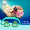 Permeaux de plongée dessin animé Swimming Goggles Childrens Sports en eau de plongée Professionnel Professionnel Place de plage Q240410