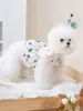 Hundekleidung Frühlings Sommer Blumenprinzessin Kleid Haustier Kleidung süße Kleidung Bichon Yorkshire Welpe Katze Rock Blume Dünn