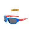 Óculos de sol polarizados de silicone para crianças Cicling Sun Glasses para meninos meninas Moda Crianças Óculos de sol esportes ao ar livre Esportes legais CSD24051010