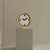 Wall Clocks Cream INS Clock Home Decoration Nordic Silent Fashion Simple Personality Comparison Colorful Korean Accessories Q240509