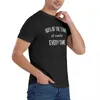 T-shirts masculins 60% du temps, cela fonctionne à chaque fois que les t-shirts ajustés essentiels pour les hommes t-shirts vierges t-shirts noirs et les hauts de taille J240509