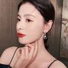 Dangle Earrings Minar Korean Fashion Baroque Freshwater Pearl Drop for Women Ladies Contract Color Enamel不規則なペンダントイヤリング