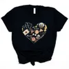 Dames T-shirt HP Magic Movie Inspiration Shirt Wizarding School Family Castle T-Shirt 9 3/4 Always Death Temple TS Matching Global Travel T-Shirt Y240509