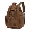 Rucksack Canvas -Taschen Männer lässige Rucksäcke 14 Zoll Laptop Backpacks College Student Teenager Schultasche Frauen Reisen