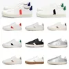 2024 Été Hot Français Brésil Vert Low-Carbone Life V bio Cotton Flats Platform Sneakers Femmes Casual Classic White Designer Chaussures Mentes Mens 36-45 W3