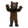 2024 NIEUWE BROWN BEBER MASCOTE Kostuums Hoogwaardige stripfiguur Outfit Pak Carnival Volwassenen Maat Halloween Christmas Party Carnival Party