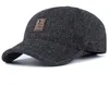 Kış Kapağı Mens Beyzbol Kapağı Kulak Şakaları Gorra Hombre Açık Sıcak Tesli Takımlı Kapak Marka Snapback Şapka Yetişkinler için 30h Whole4150914