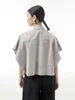 Blouses des femmes Xitao Couleur solide Bat Wing Sleeve Shirt Loose Fashion Simplicity Tempcity Temperament Collar Down Femmes 2024 ZY6834
