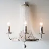 Lampe murale rétro Crystal glandage Ornements suspendus Livrages de nuit cuisine El Lobby Home Decor Lighting Lighting