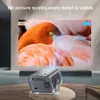 Projektorer Salange A10 Android 11 Projector Mini Home Theater H713 BT5.2 720p Intelligent 3D Portable Video Projector Mirror iOS 1080P 4K via HD J240509