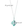 10a 925 Srebrny naszyjnik Naszyjniki żeńskie biżuteria wykwintna oficjalna klasyczna i Blue Heart Luksusowa jakość bransoletka Tiffanyjewelry 32