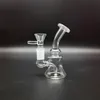 1pc Shisha Bilnd Box Rauchen Glas Bong zufällige Schiffswasserpfeife Becher + 14mm Glasschale