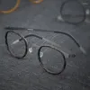 Sonnenbrillen Frames Dänemark reines Titan Brille Schraubloser Design Männer Gläser Rahmenspiegel Ring Trennung Blaues Licht Brillen