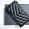 high quality Genuine Leather Purse card holder wallet Men famous Women's Holders Luxurys designer fashion Coin Nylon Lambskin men 2166