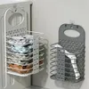 Klapper Wäschekorb schmutzige Kleidung Aufbewahrung Wallmounted Badezimmer Multifunktionaler Organizer Werkzeug 240510