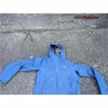 Ontwerpers Brand Windendaar Hooded Jackets Arc Blue Men's XL Jacket O5I1