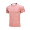 Lu Men T-shirt Summer T-TEE Summer-Krisja Męska okrągła szyja Krótki rękawo koszulę suchą sport