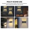 Wandlampe 6/12W LED LED INDOOR OUDDOOR LIGHT WASHERFORTES Veranda Korridor Zaun Aluminium warmes Bett