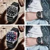 Hot Men Quartz Watch Luxury Silicone Cint Gear Dial Dial Mens Orologi da uomo 41 mm Orologio maschio in acciaio inossidabile Prospex Sport militare 227J 227J