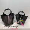 birkinbag handväska designer väskor kvinnor picotin lås handväskor tote väska läder grönsak korg väska kvinnor huvud läder hink litchi mönster stort mössa h8x8 kellyit