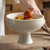 Dijkartikelen sets Japanse stijl keramische hoge kom huis kleine soep ijs cup el