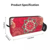 Storage Bags Mandala Flower Deanfun Colorful Makeup Bag Women Travel Cosmetic Organizer Cute Toiletry