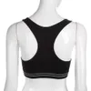 Roupa íntima ativa estilo de verão feminino algodão alongamento de ginástica esportiva de ginástica esportes de ginástica sem jantes Bras de xícara cheia coloridos coloridos tops d240508