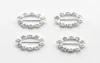 100pcslot 20mm White Rhinestone Crystal Buckles Broochi bar a barre Copertina di sedia a nastro di cabine anhiesuli 44472871