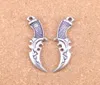 17pcs Antique Silver Bronze Plated Dagger Charms Pendant Pendard Collier Bracelet Bracelet Résultats 5012mm4971768