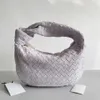 Tote Bag Designer Bottegalie Venettaly sac Sac tissé mini bonbon fourre-tout et vraie cale nouée de caisse nouée de cale