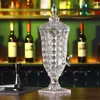 Wine Glasses European Style Lead-free Glass Beer Kettle Juice Bucket With Faucet El KTV Bar Cold Water Bottle Beverage Clear