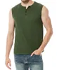 Tops de tanques masculinos 2024 Modelo de verão Sports mangas esportes básicos de mangas curtas de manga curta Top-shirt de algodão