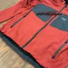 Brand Designer Embroidered Spring Jackets Gamma Hoodie Men's Sangria C6OQ