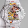 Limite versione ghiacciata diamanti full 5720 1 Diamello Dragon Dragon Diamante Pave Design Design Cal 324 S C Automatic Mens Watch 5719 Eternity-Watch 217M