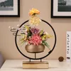 Wazony chiński ceramiczny symulacja wazon ozdoby kwiatowe aranżacje wyposażenia domu rzemieślnicze