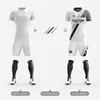 Пользовательская сублимация печать футбольного футбола Полиэфирная футбольная униформа клуба футбольная униформа в дышащий футбол Jeysey для мужчин 240430
