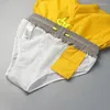 Men's Swimwear Desmiit Swimming Shorts Men Swim Trunks For Man Bathing Suit Briefs With Lining Bermuda Beach Sexy Swimsuit