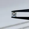 Lotusmaple 0.08Ct - 6ct Prenses Kesim Kare Şekli Gerçek D Renk FL Yüksek Kalite Gevşek Moissanit Elmas Test Pozitif Taş Her biri ≥0.5ct Bir GRA Sertifikası Dahil