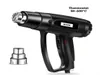 220V Heat Gun Power Tools 2000W Elektrische Air Guning met vier mondstukbevestigingen Digitale elektronische verwarmingspistolen 1800W 2000W214Z1361979