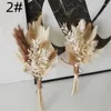 Dekorative Blumen Hochzeitsvorräte Pampas Herbst Dekor erhalten natürliche getrocknete Mini Bouquet Country Tischdekoration Accessoires