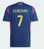 2024 Suécia Larsson Gyokeres Mens camisas de futebol da seleção nacional Dahlin Brolin Ingesson Home Amarelo After