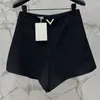 Short féminin Sexy Metal Design Black Summer Rayway High Taist for Spicy Girl 2024 Top Quality Clothing