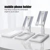 Neuer tragbares Tablet Mobiltelefon Desktop -Halter für iPad iPhone Samsung Schreibtisch Telefonständer einstellbare Schreibtischhalterung Smartphone Smartfor Desk Telefonständer